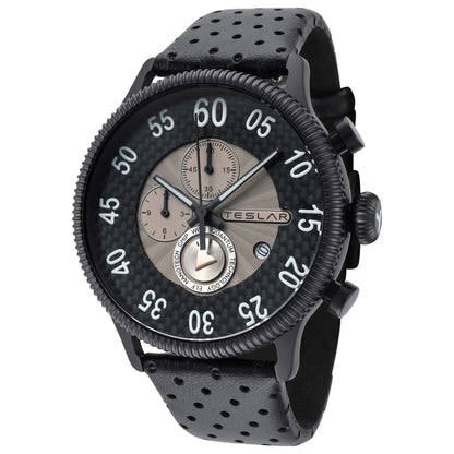 Front view of Teslar Re-Balance T-4 Men's Quartz Watch TW-035