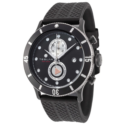 Front view of Teslar Re-Balance T-10 Men's Quartz Watch TW-038