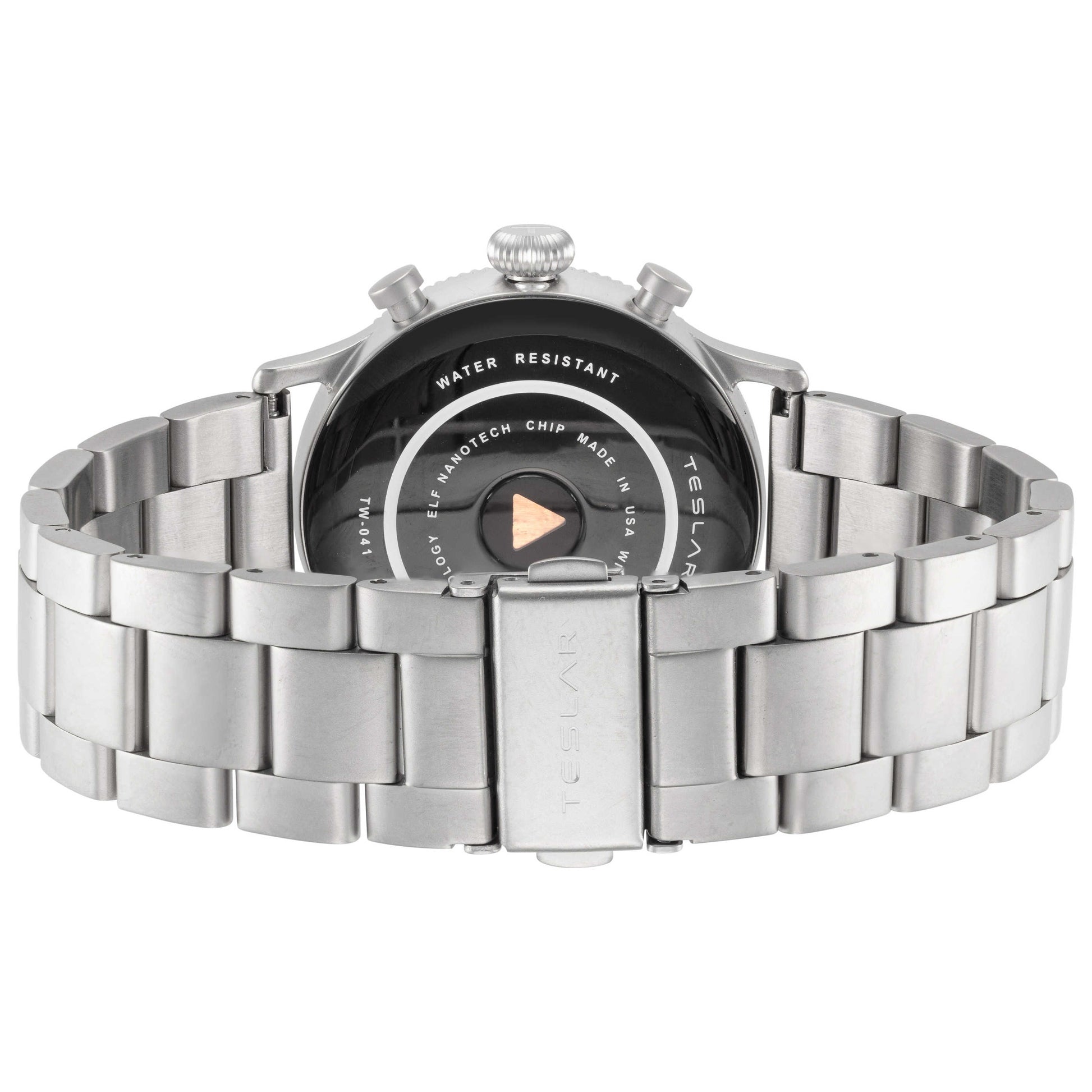 Back view of Teslar Re-Balance T-10 Men's Quartz Watch TW-041