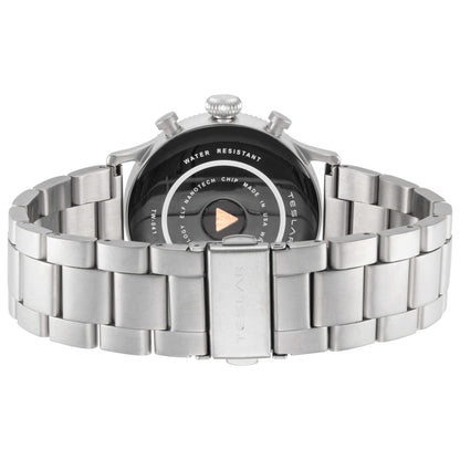 Back view of Teslar Re-Balance T-10 Men's Quartz Watch TW-041