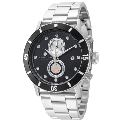 Front view of Teslar Re-Balance T-10 Men's Quartz Watch TW-041