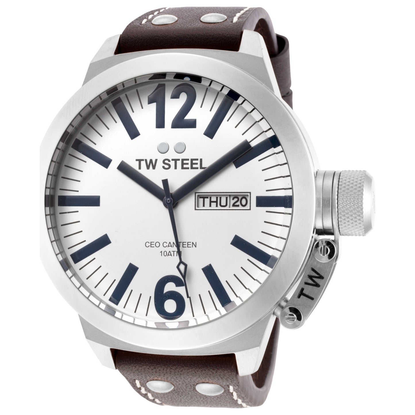Front view of TW Steel Analog Men's Quartz Watch TW-CE1006
