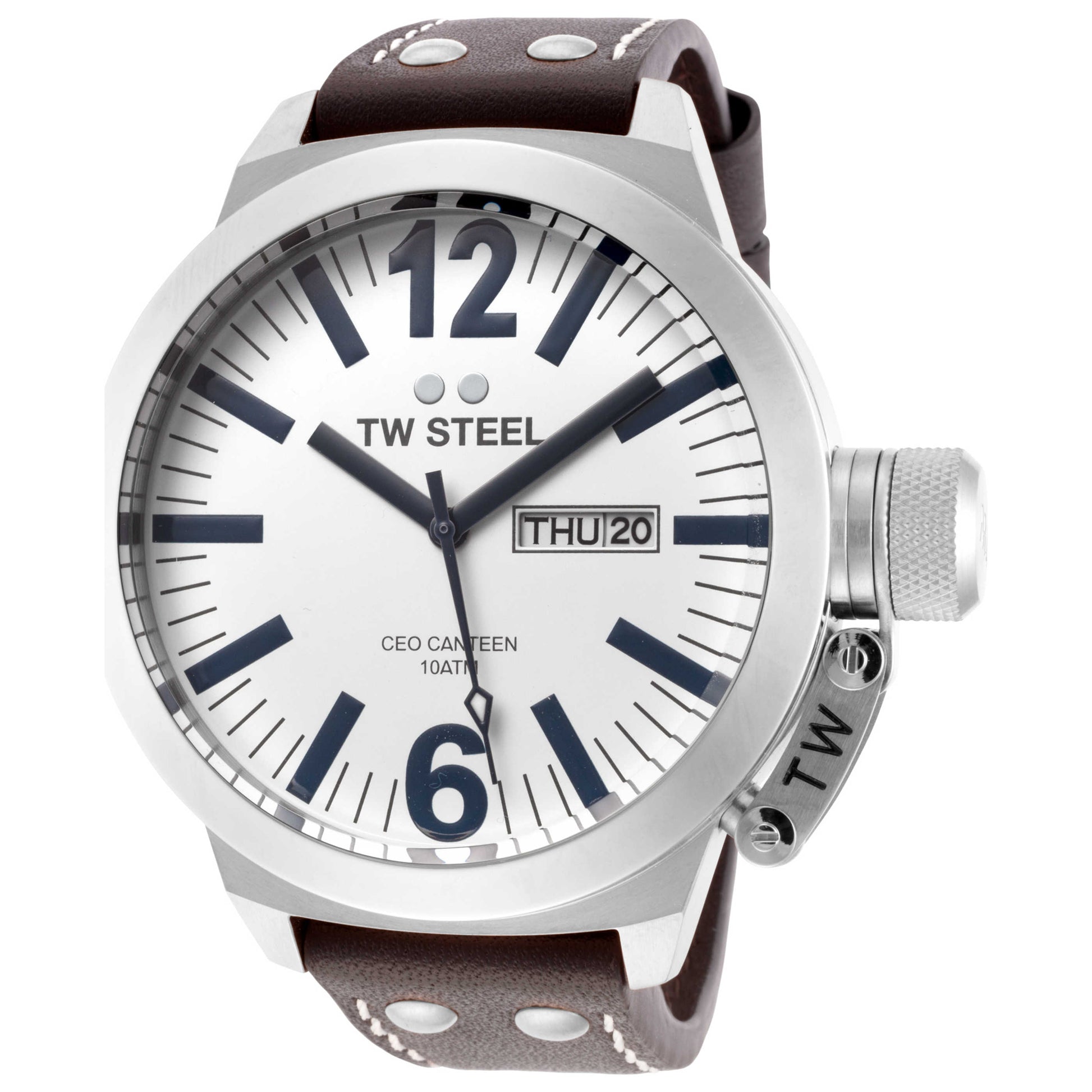 Front view of TW Steel Analog Men's Quartz Watch TW-CE1006