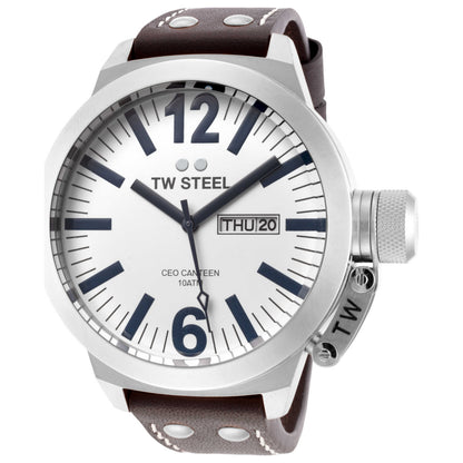 Front view of TW Steel Analog Men's Quartz Watch TW-CE1006