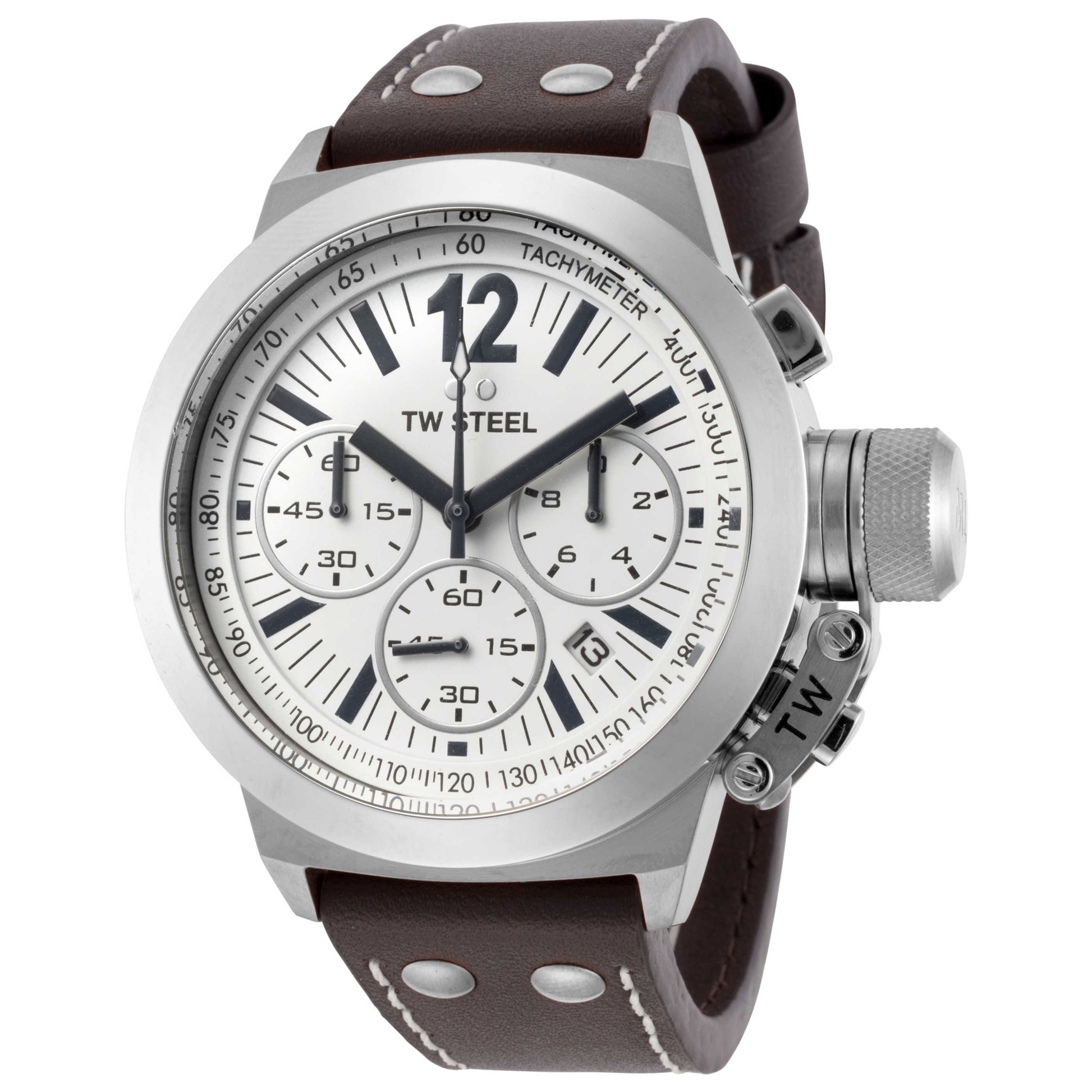 Front view of TW Steel Analog Men's Quartz Watch TW-CE1007