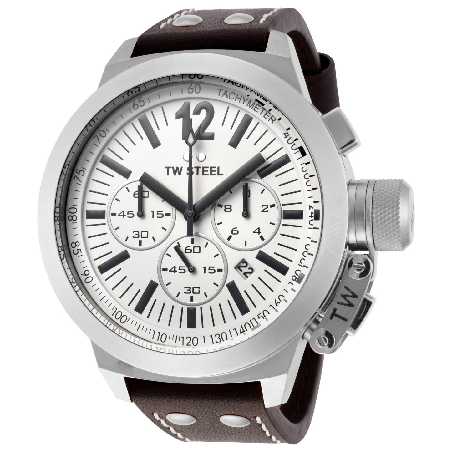 Front view of TW Steel Analog Men's Quartz Watch TW-CE1008