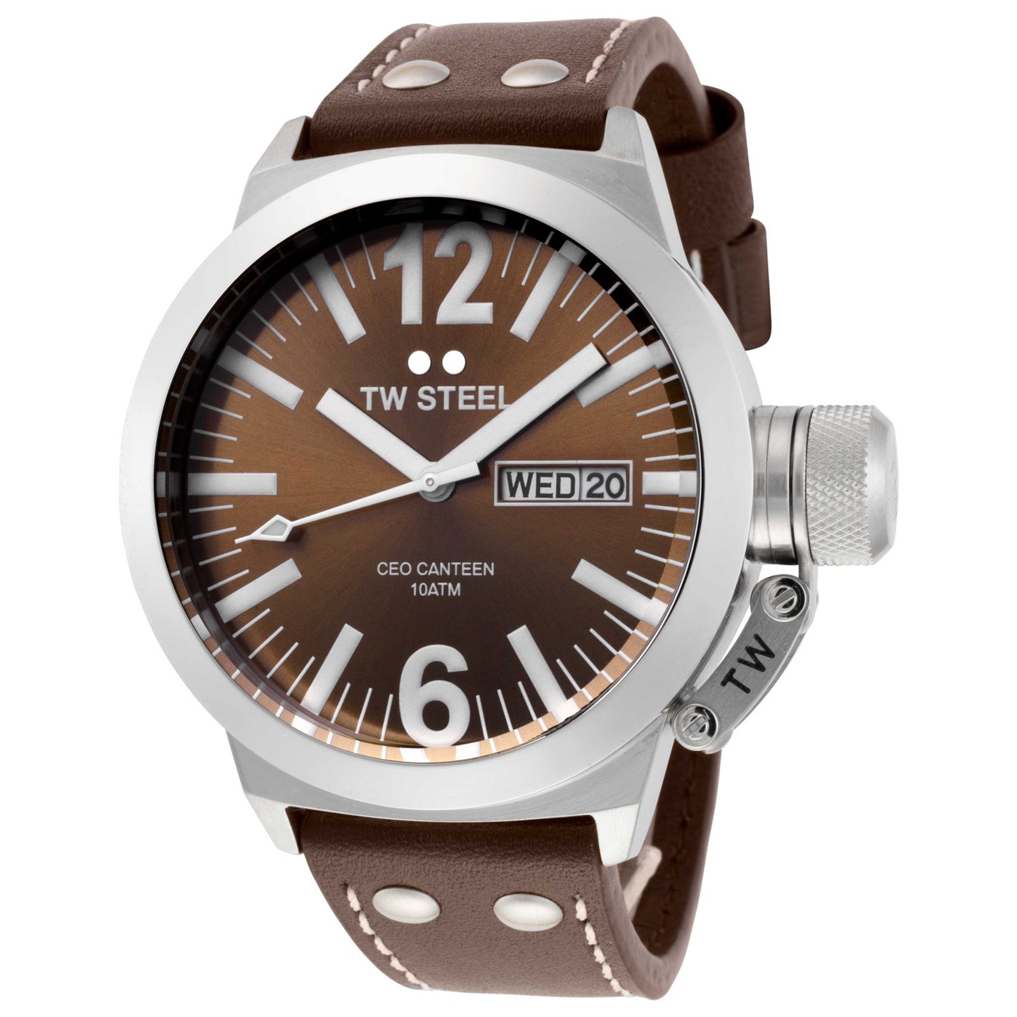 Front view of TW Steel Analog Men's Quartz Watch TW-CE1009