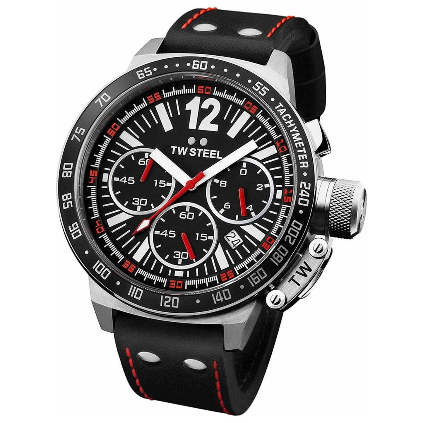 Front view of TW Steel Analog Men's Quartz Watch TW-CE1015