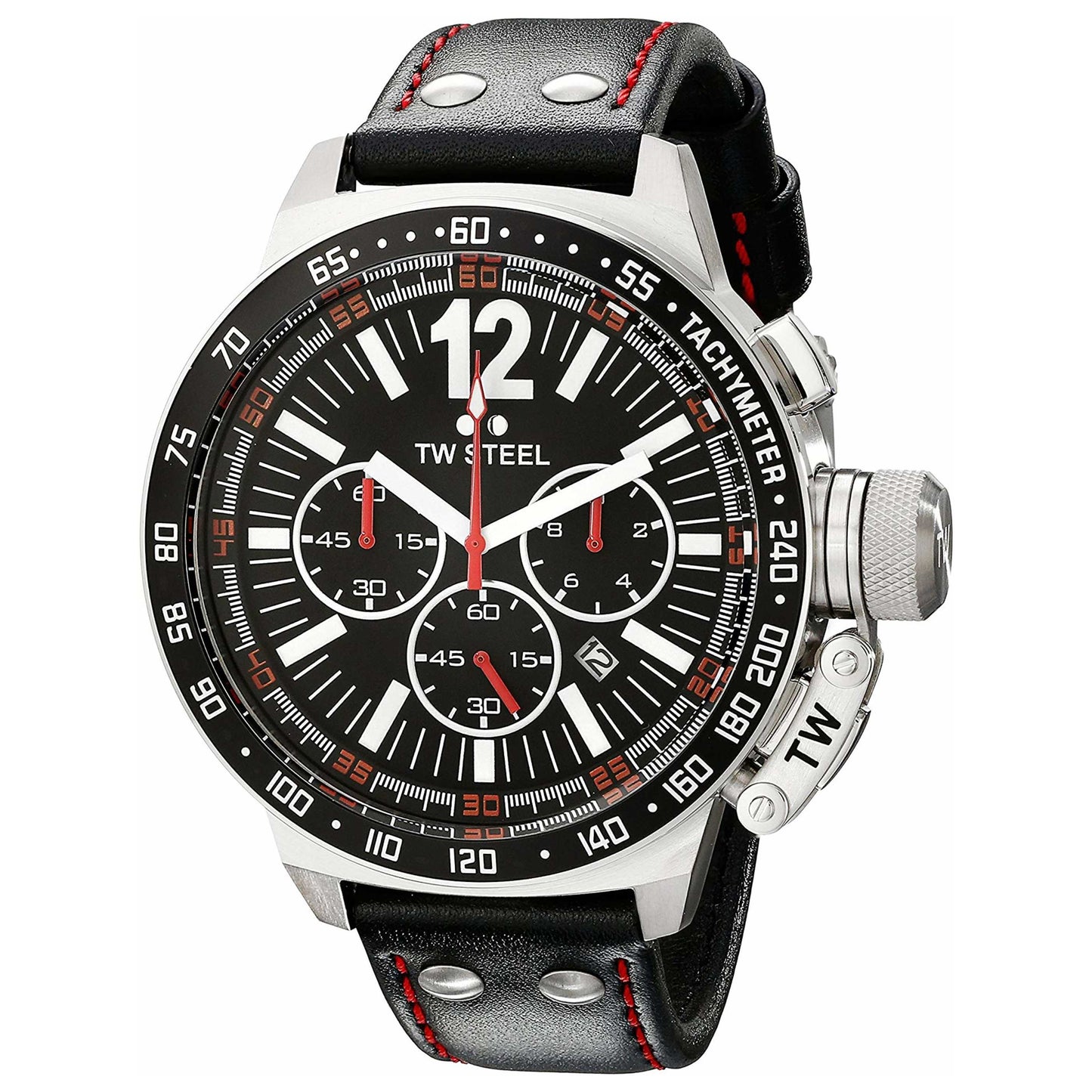 Front view of TW Steel Analog Men's Quartz Watch TW-CE1016