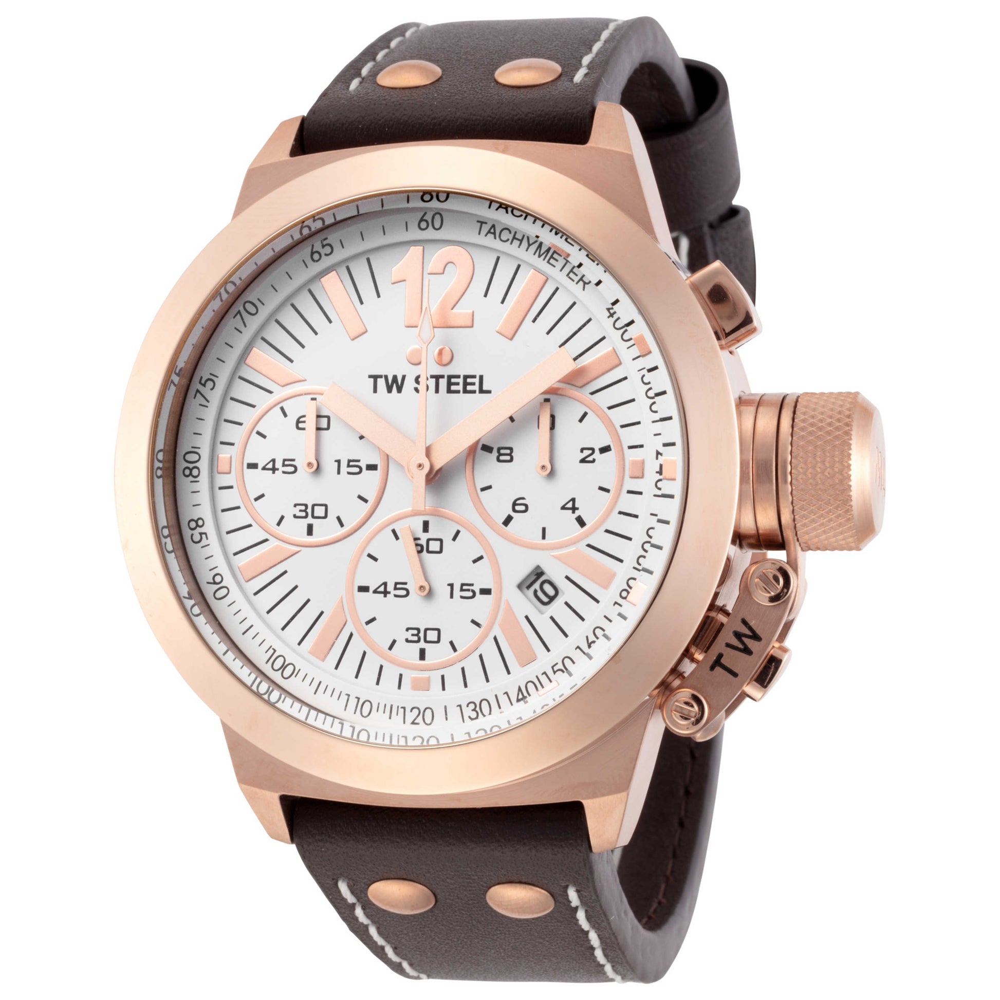 Front view of TW Steel Analog Men's Quartz Watch TW-CE1019