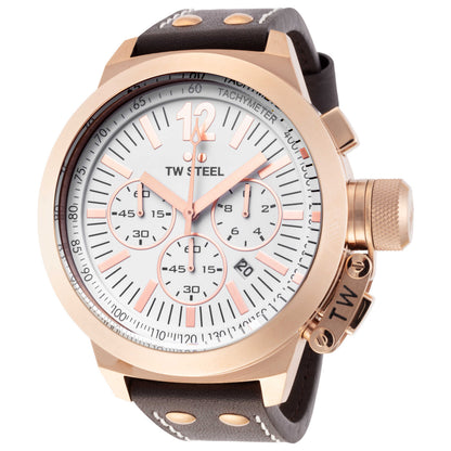 Front view of TW Steel Analog Men's Quartz Watch TW-CE1020