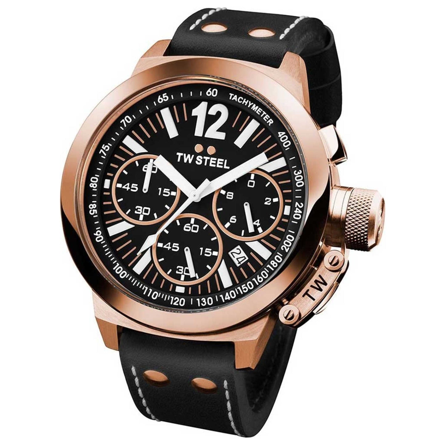 Front view of TW Steel Analog Men's Quartz Watch TW-CE1023