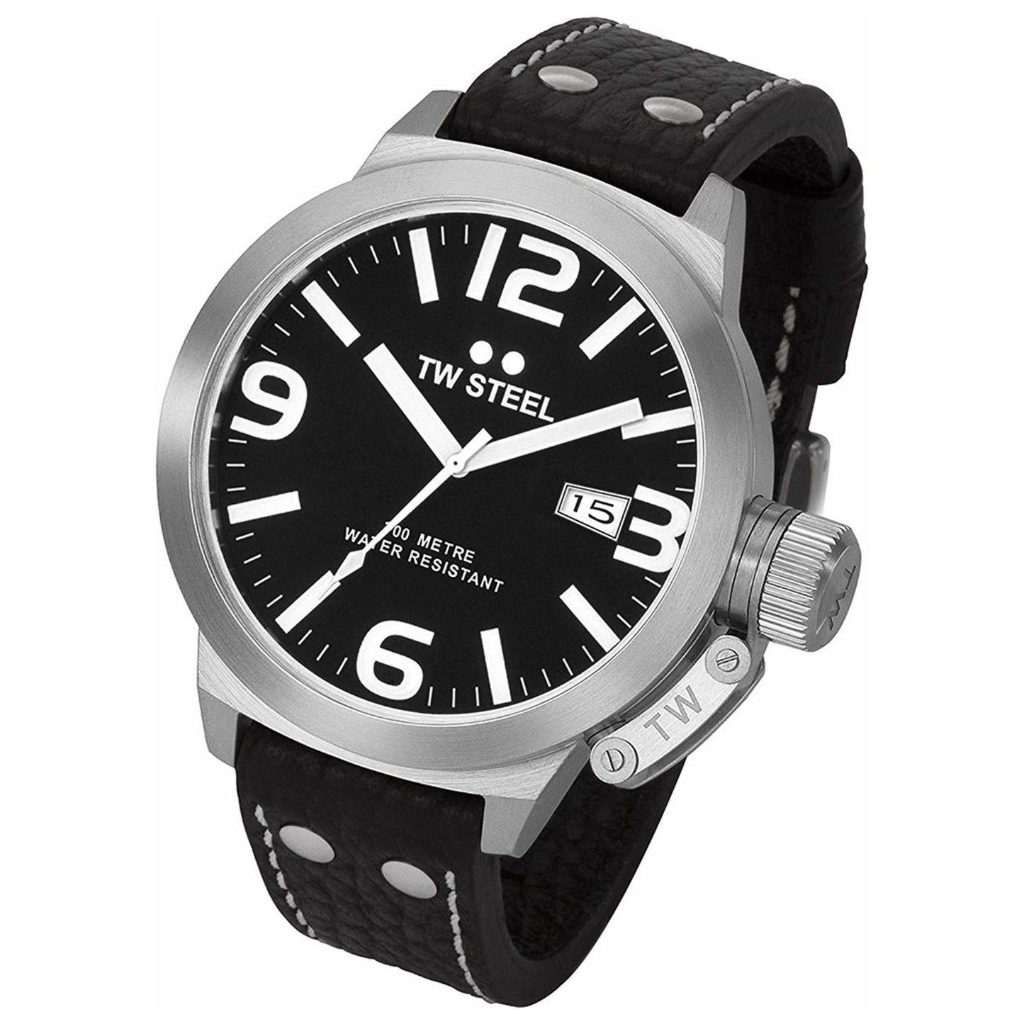 Front view of TW Steel Analog Men's Quartz Watch TW-TW22