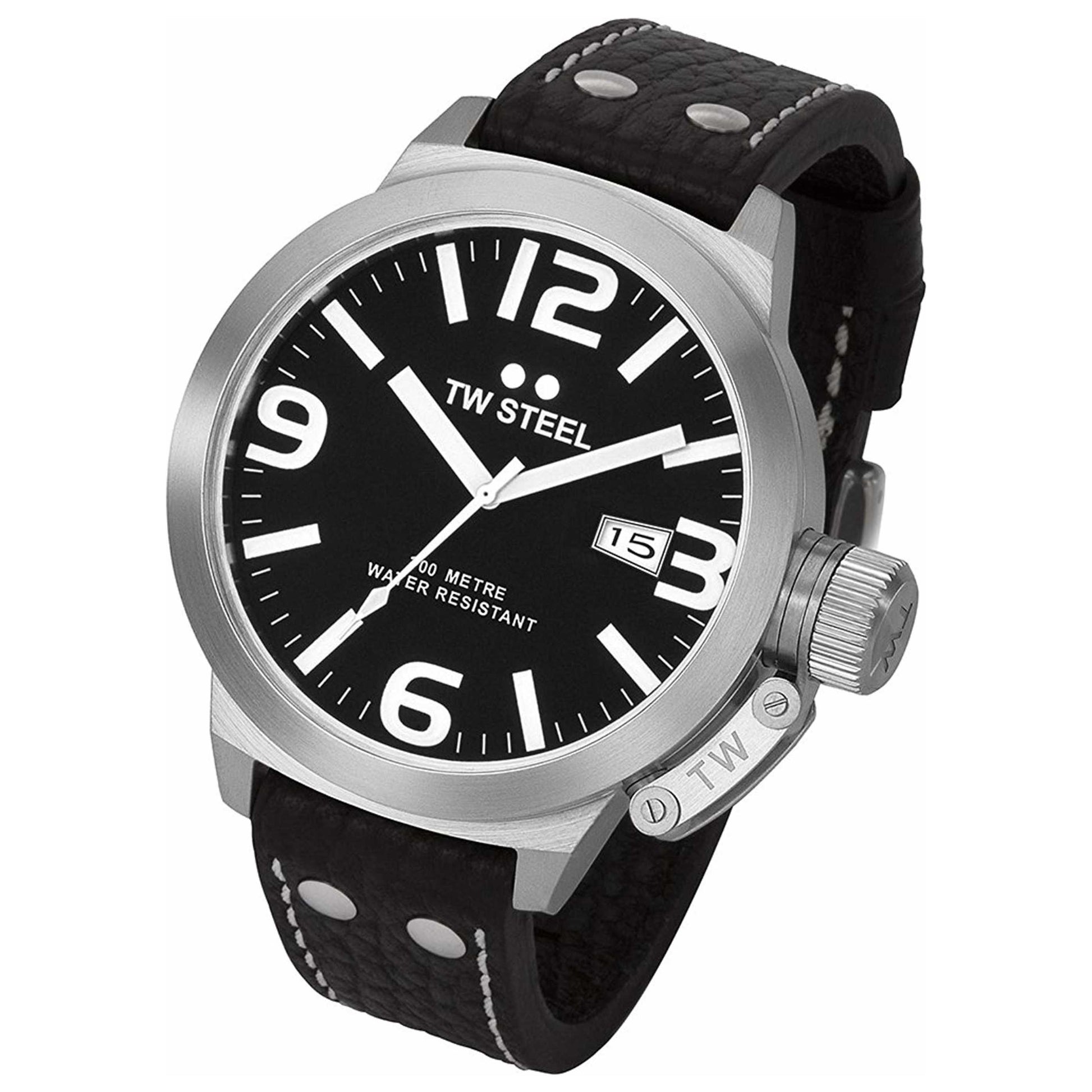 Front view of TW Steel Analog Men's Quartz Watch TW-TW22