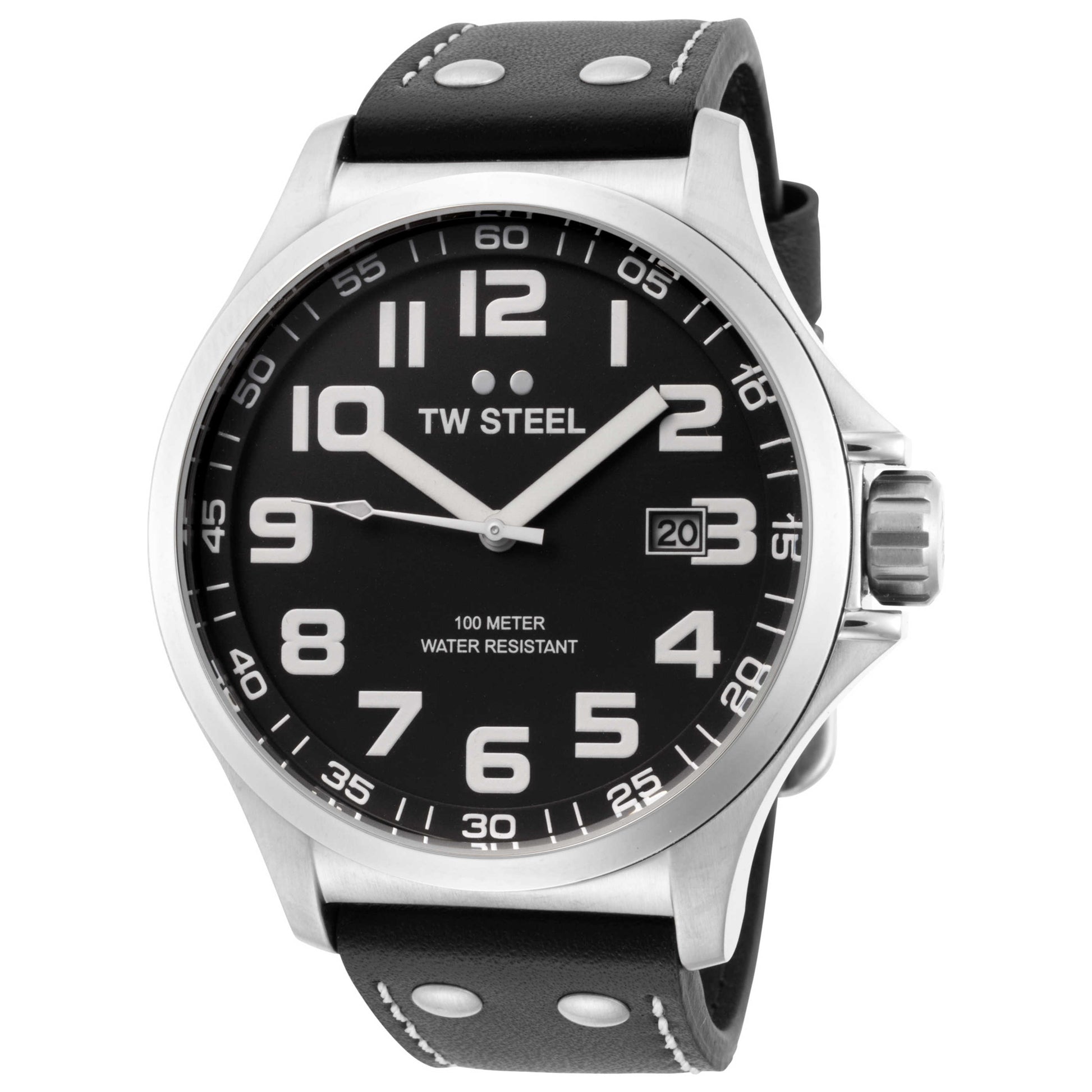 Front view of TW Steel Analog Men's Quartz Watch TW-TW409