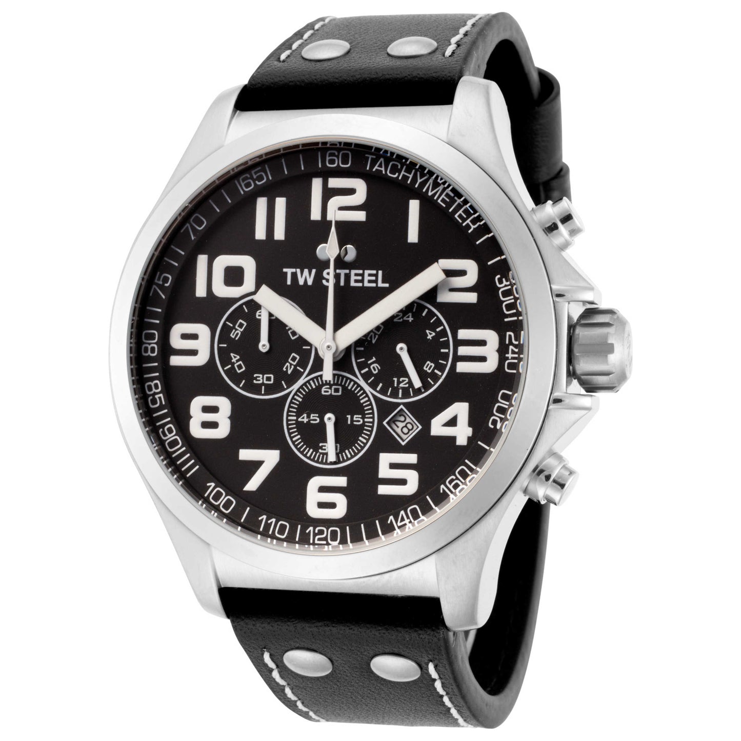Front view of TW Steel Analog Men's Quartz Watch TW-TW412