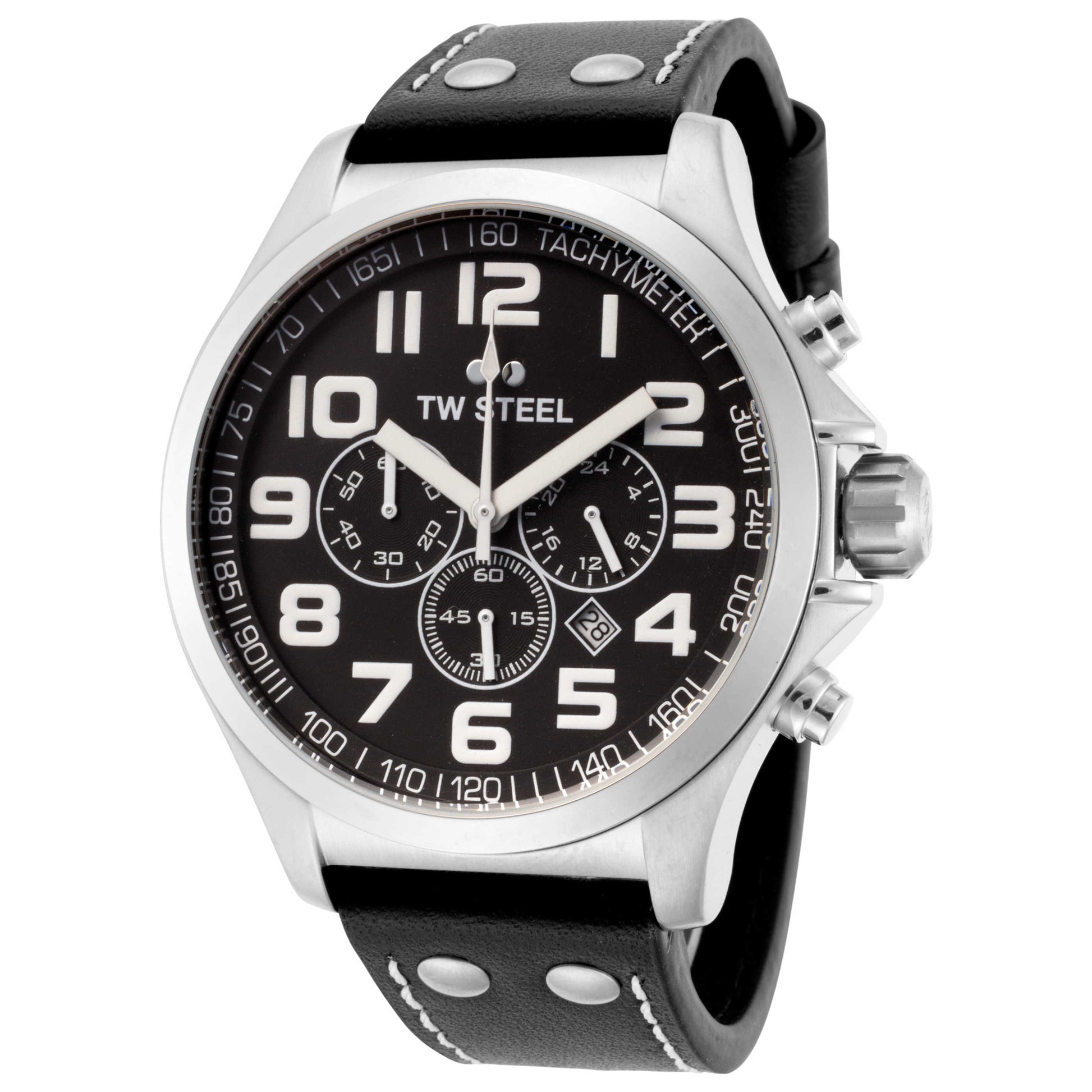 Front view of TW Steel Analog Men's Quartz Watch TW-TW412