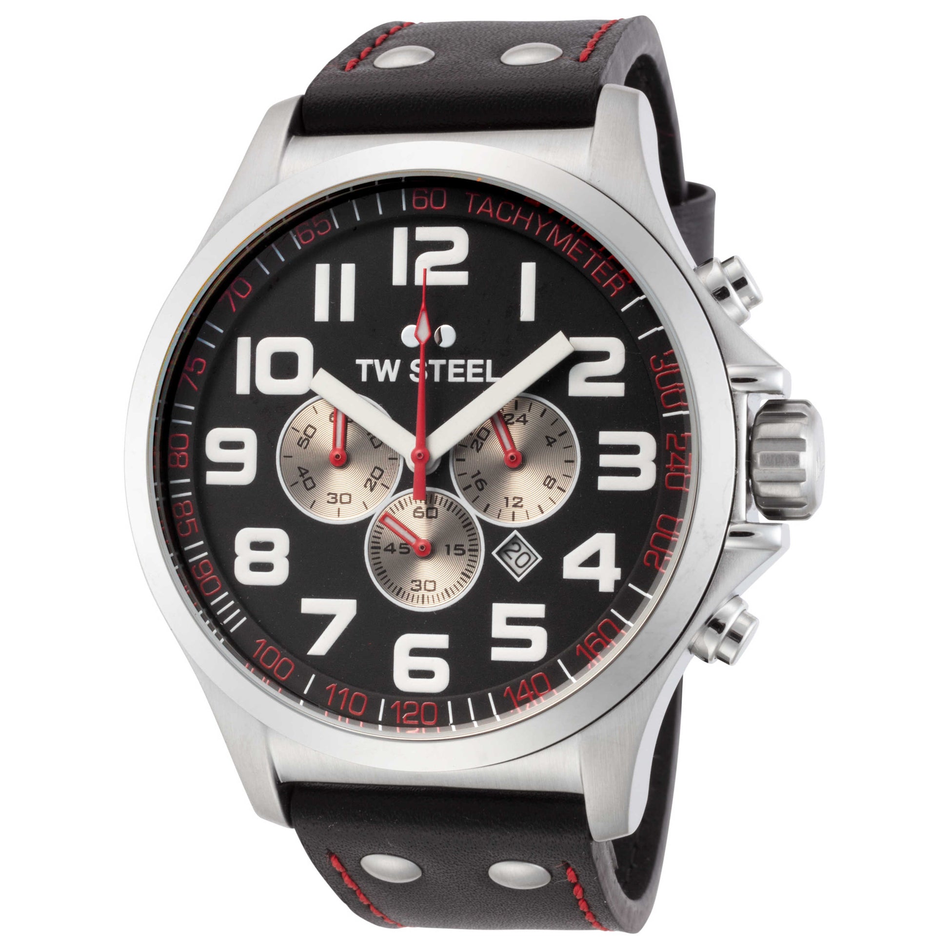 Front view of TW Steel Analog Men's Quartz Watch TW-TW415