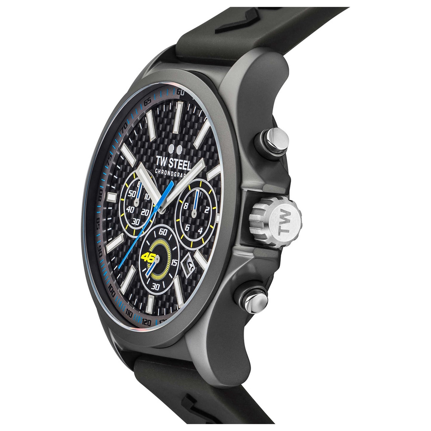 Left view of TW Steel Analog Men's Quartz Watch TW-TW936