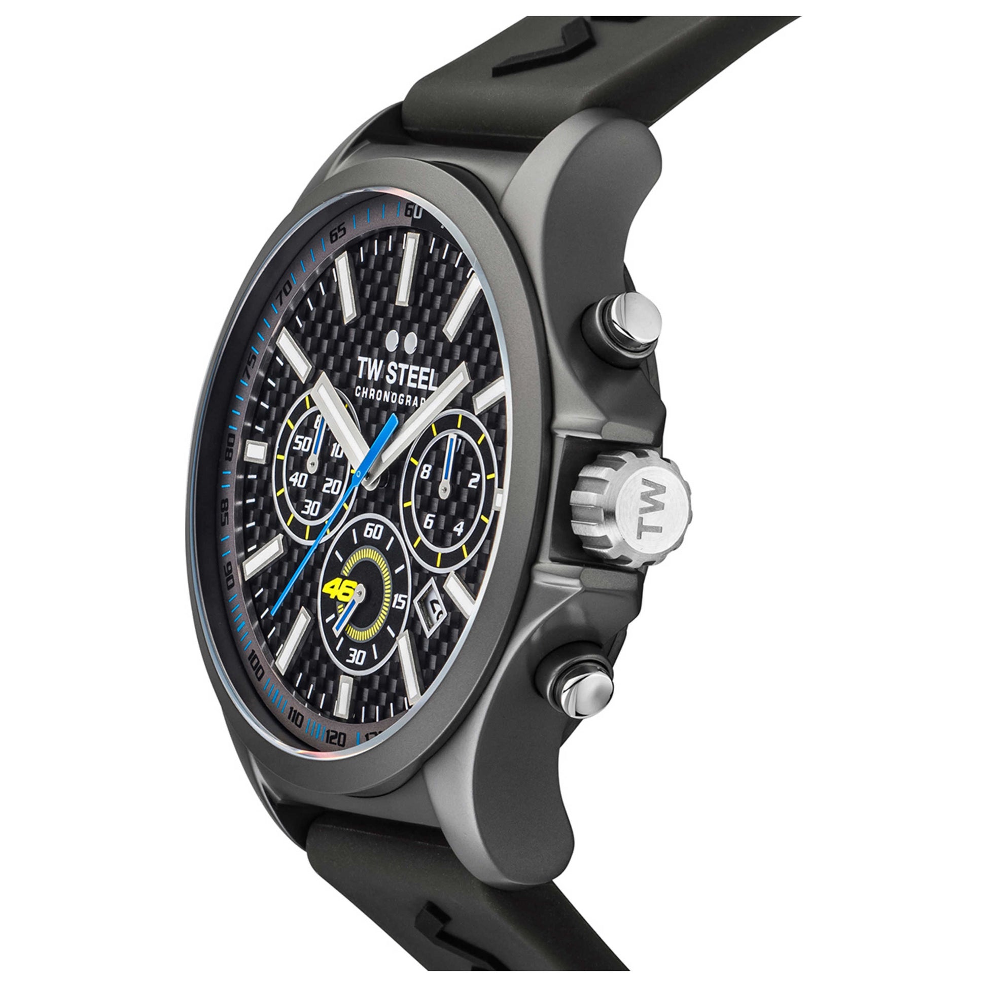 Left view of TW Steel Analog Men's Quartz Watch TW-TW936