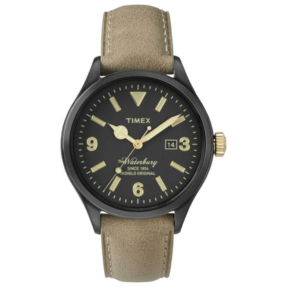 Front view of Timex Heritage Men's Quartz Watch TW2P74900AB