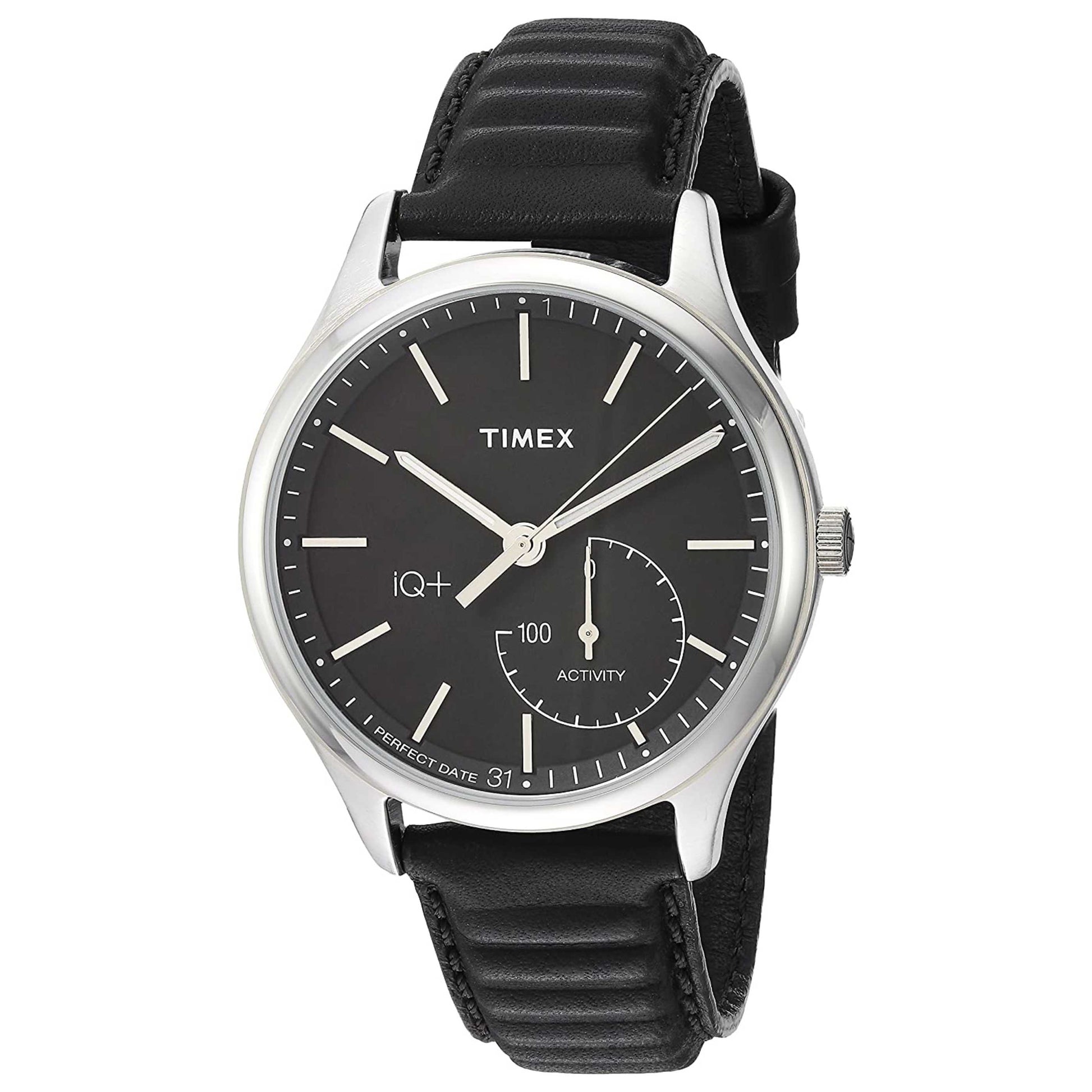 Front view of Timex IQ+ Move Activity Men's Quartz Watch TW2P93200