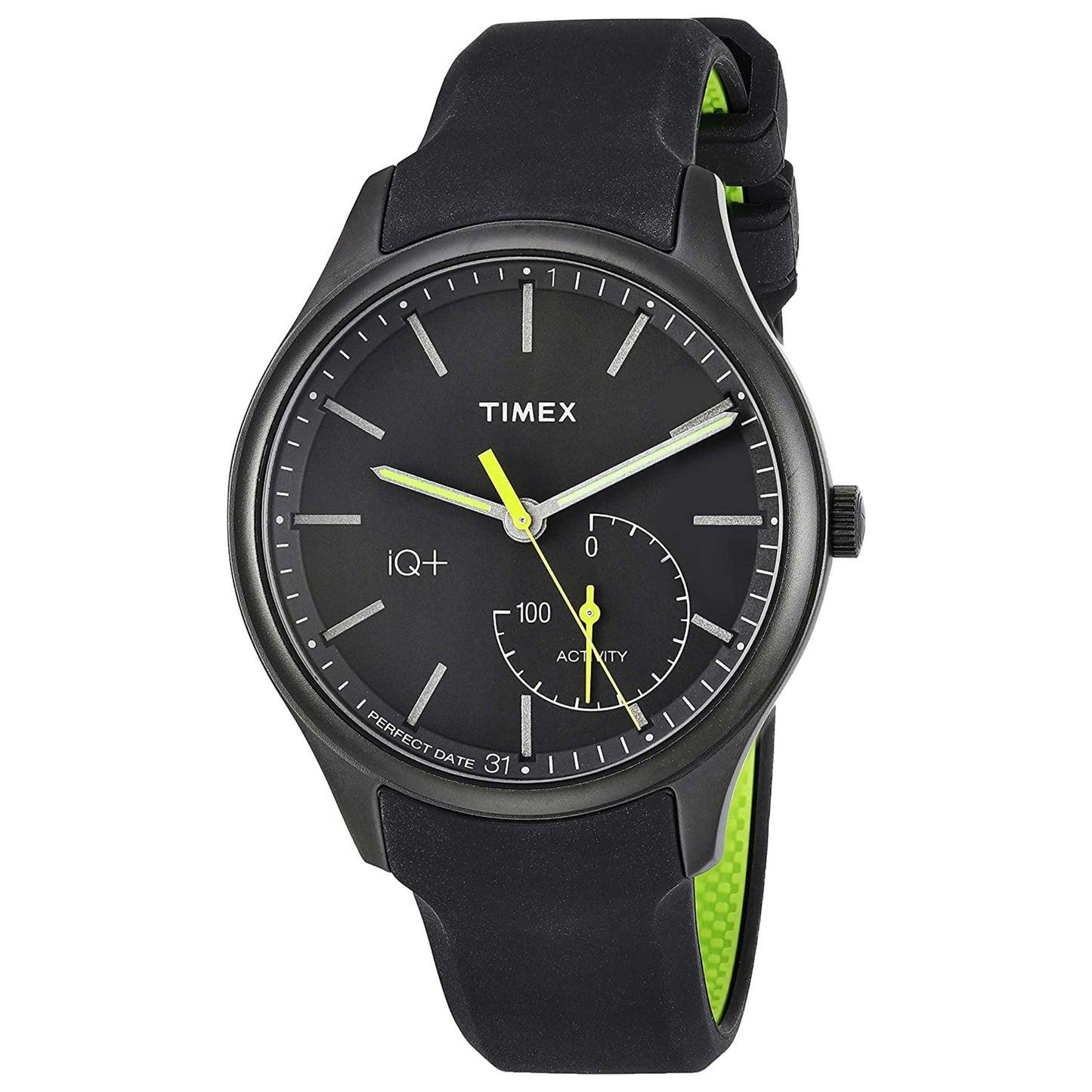 Front view of Timex IQ+ Move Activity Men's Quartz Watch TW2P95100