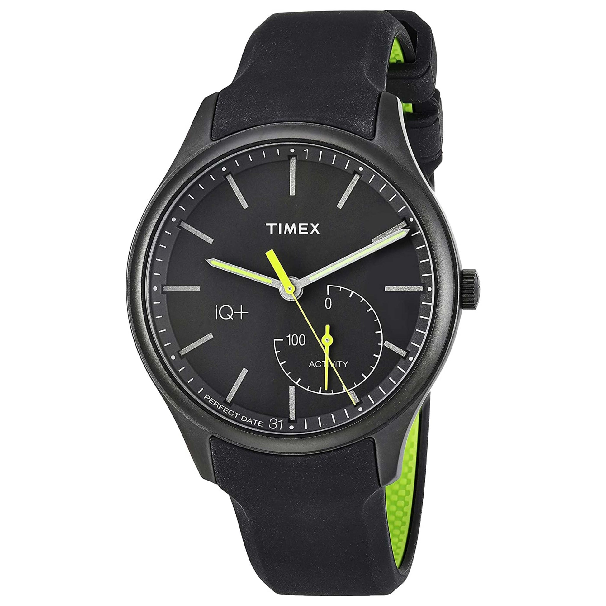 Front view of Timex IQ+ Move Activity Men's Quartz Watch TW2P95100