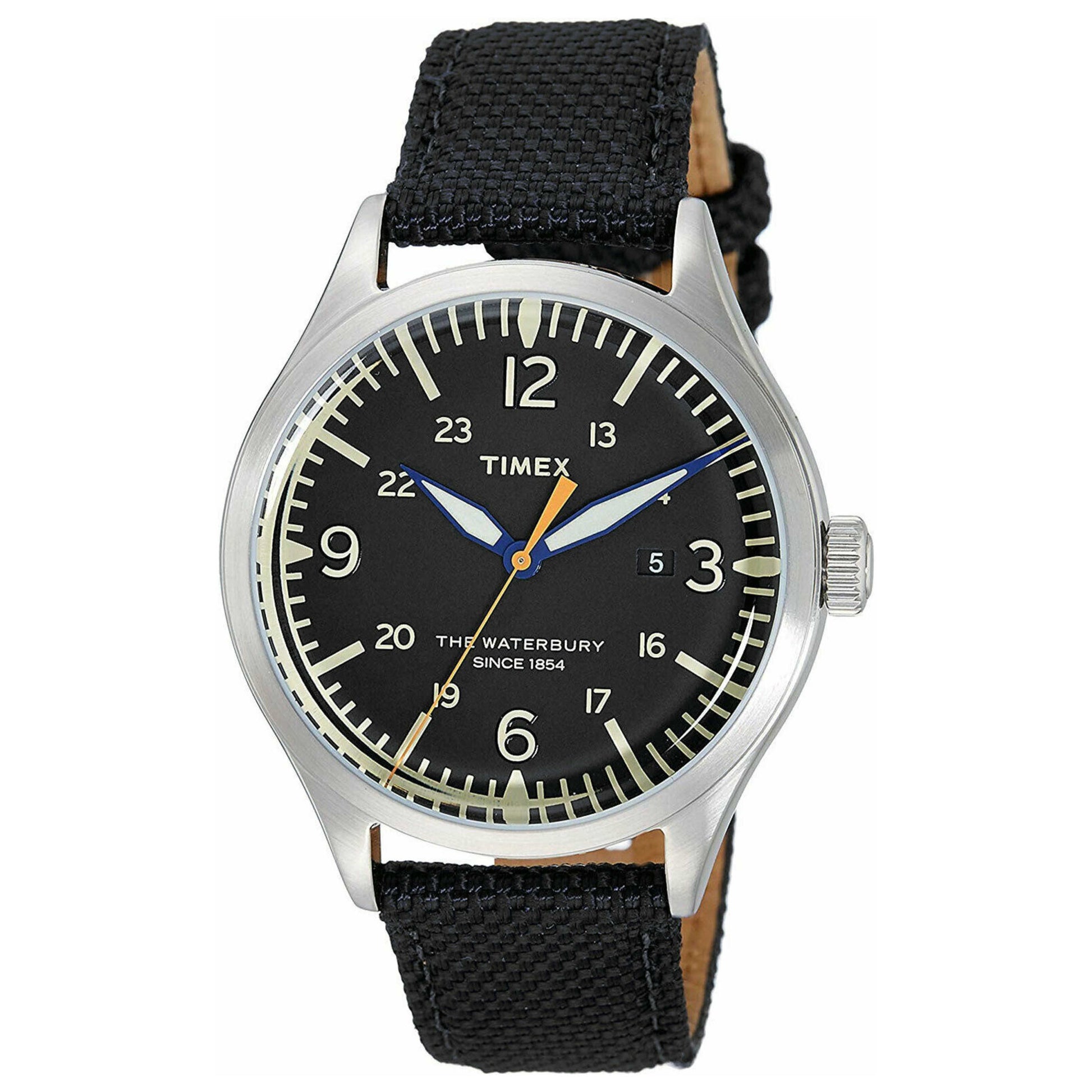 Front view of Timex Waterbury Men's Quartz Watch TW2R38500