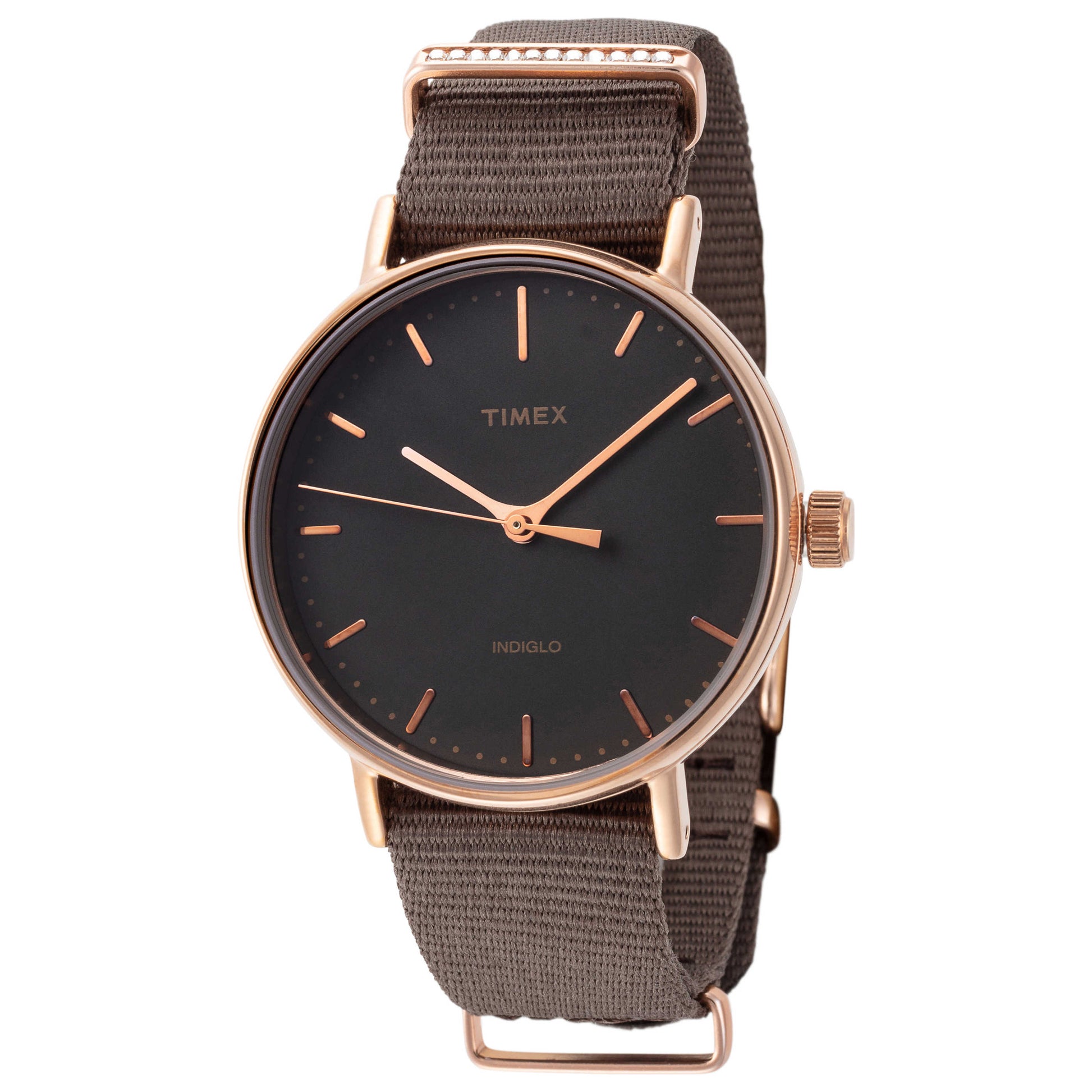Front view of Timex Fairfield Women's Quartz Watch TW2R48900