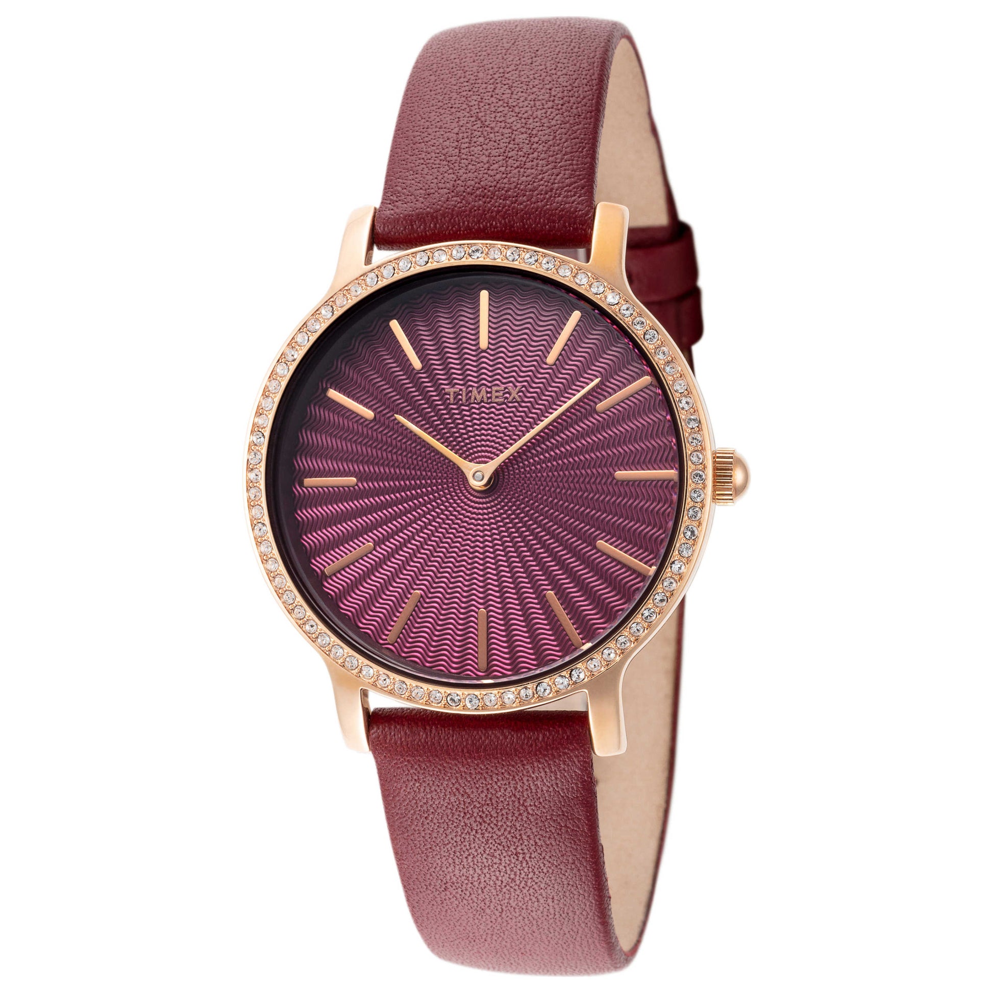 Front view of Timex Metropolitan Women's Quartz Watch TW2R51100