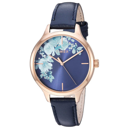 Front view of Timex Crystal Bloom Women's Quartz Watch TW2R66700