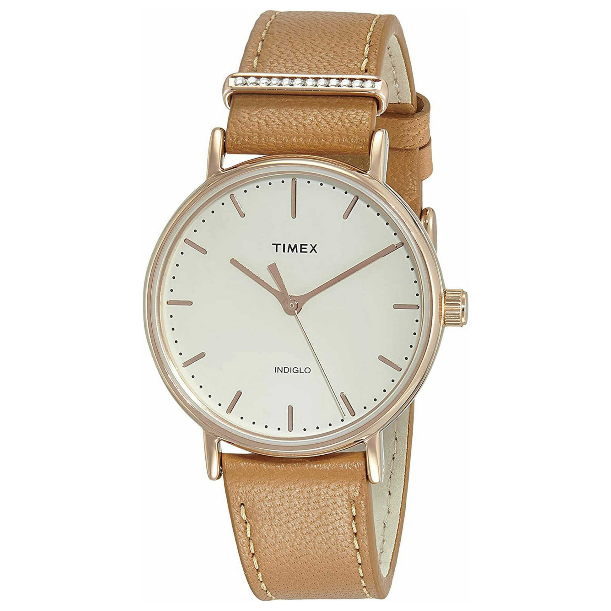 Front view of Timex Fairfield Women's Quartz Watch TW2R70200