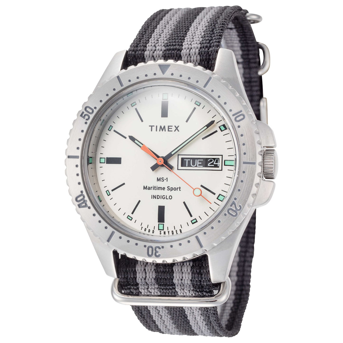 Front view of Timex Lab Collab Men's Quartz Watch TW2R83400
