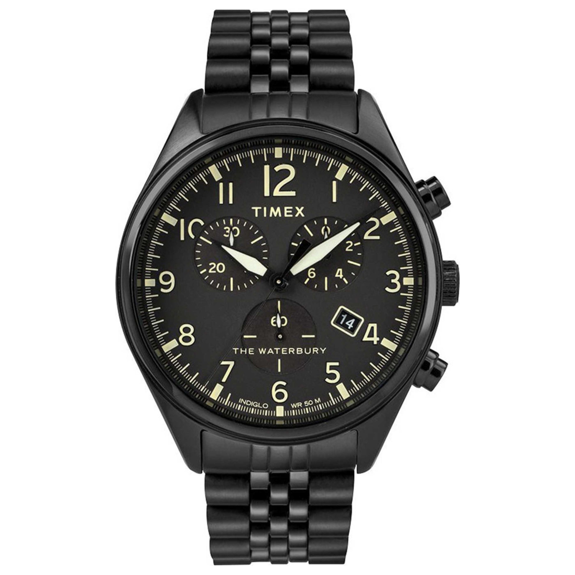Front view of Timex The Waterbury Men's Quartz Watch TW2R88600