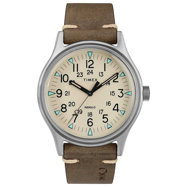 TIMEX（タイメックス） MK1 レザー TW2R96800 Timex Men's Watch TW2R96800 – Ashford.com