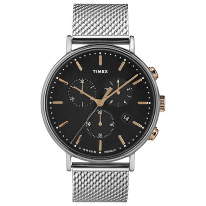 Front view of Timex Fairfield Men's Quartz Watch TW2T11400