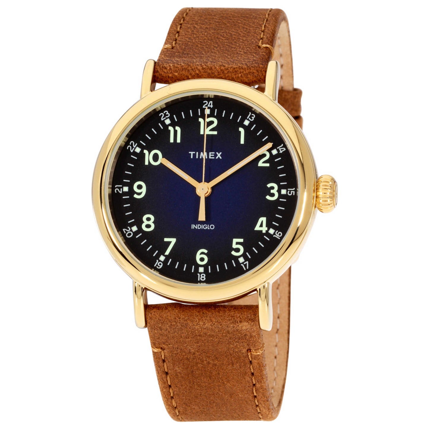 Front view of Timex Standard Men's Quartz Watch TW2T20000
