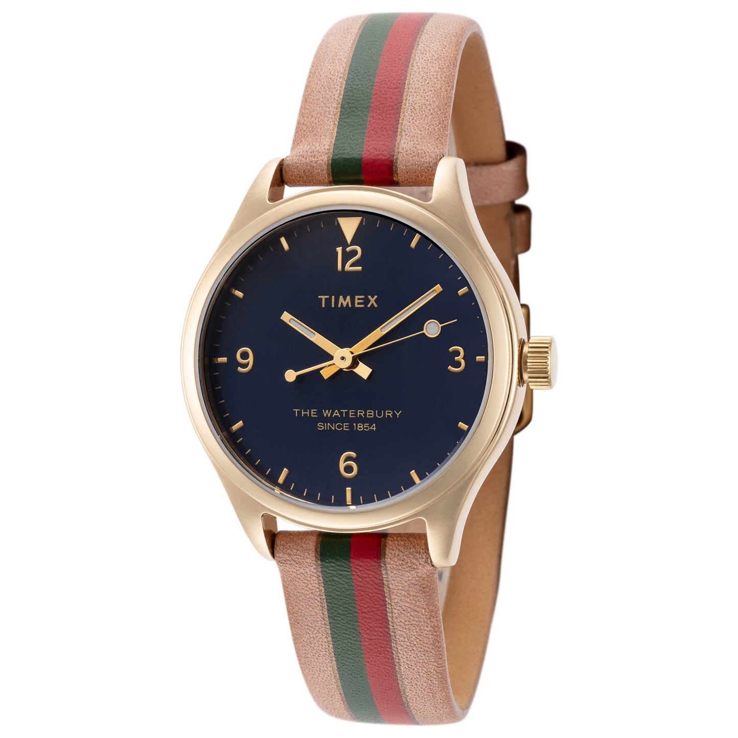 Front view of Timex Waterbury Women's Quartz Watch TW2T26300