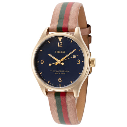 Front view of Timex Waterbury Women's Quartz Watch TW2T26300