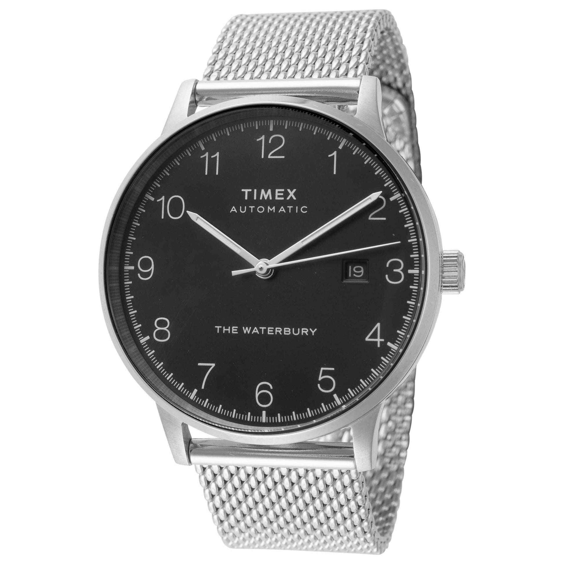 Front view of Timex Waterbury Men's Automatic Watch TW2T70200ZV