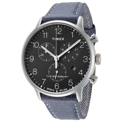 Front view of Timex Waterbury Men's Quartz Watch TW2T71300VQ