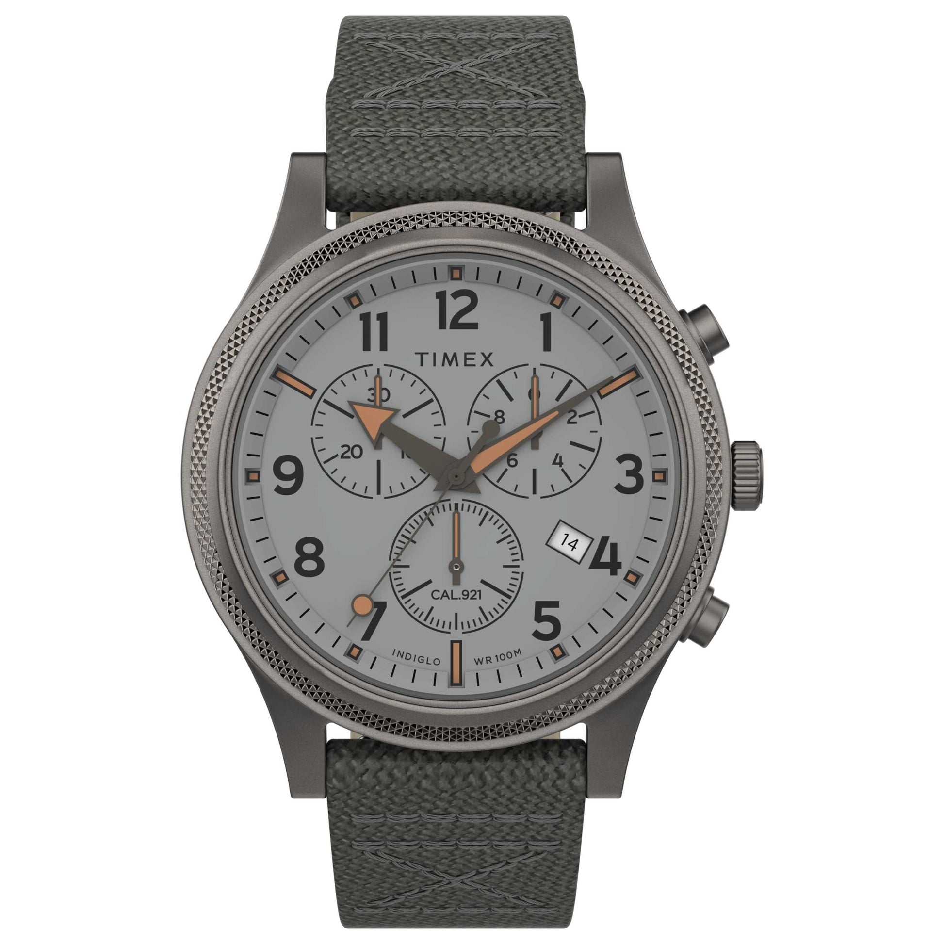 Front view of Timex Military Men's Quartz Watch TW2T75700