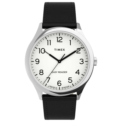Front view of Timex Easy Reader Main Line Men's Quartz Watch TW2U22100VQ