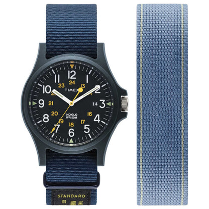 Front view of Timex Lab Archive Men's Quartz Watch TW2U74600
