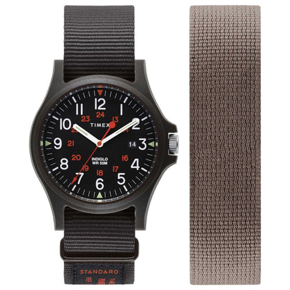 Front view of Timex Lab Archive Men's Quartz Watch TW2U74700