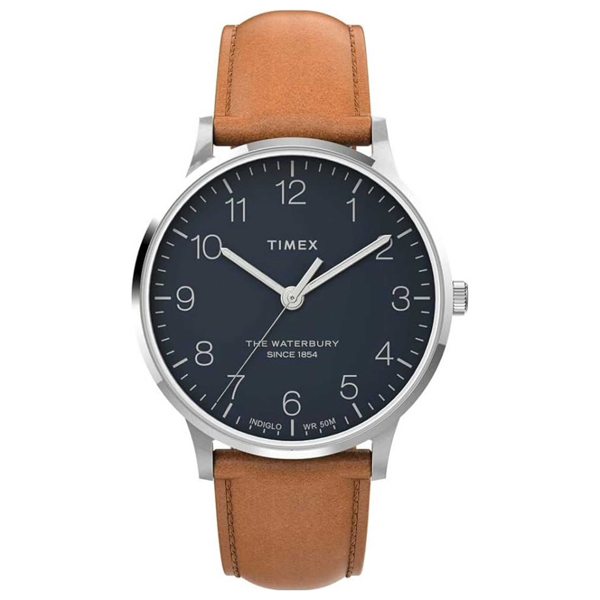Front view of Timex Waterbury Men's Quartz Watch TW2U97200VQ