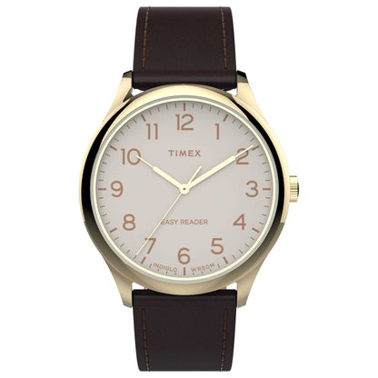 Front view of Timex Easy Reader Main Line Men's Quartz Watch TW2V28100VQ