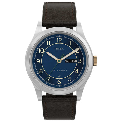 Front view of Timex Waterbury Men's Quartz Watch TW2V28500VQ