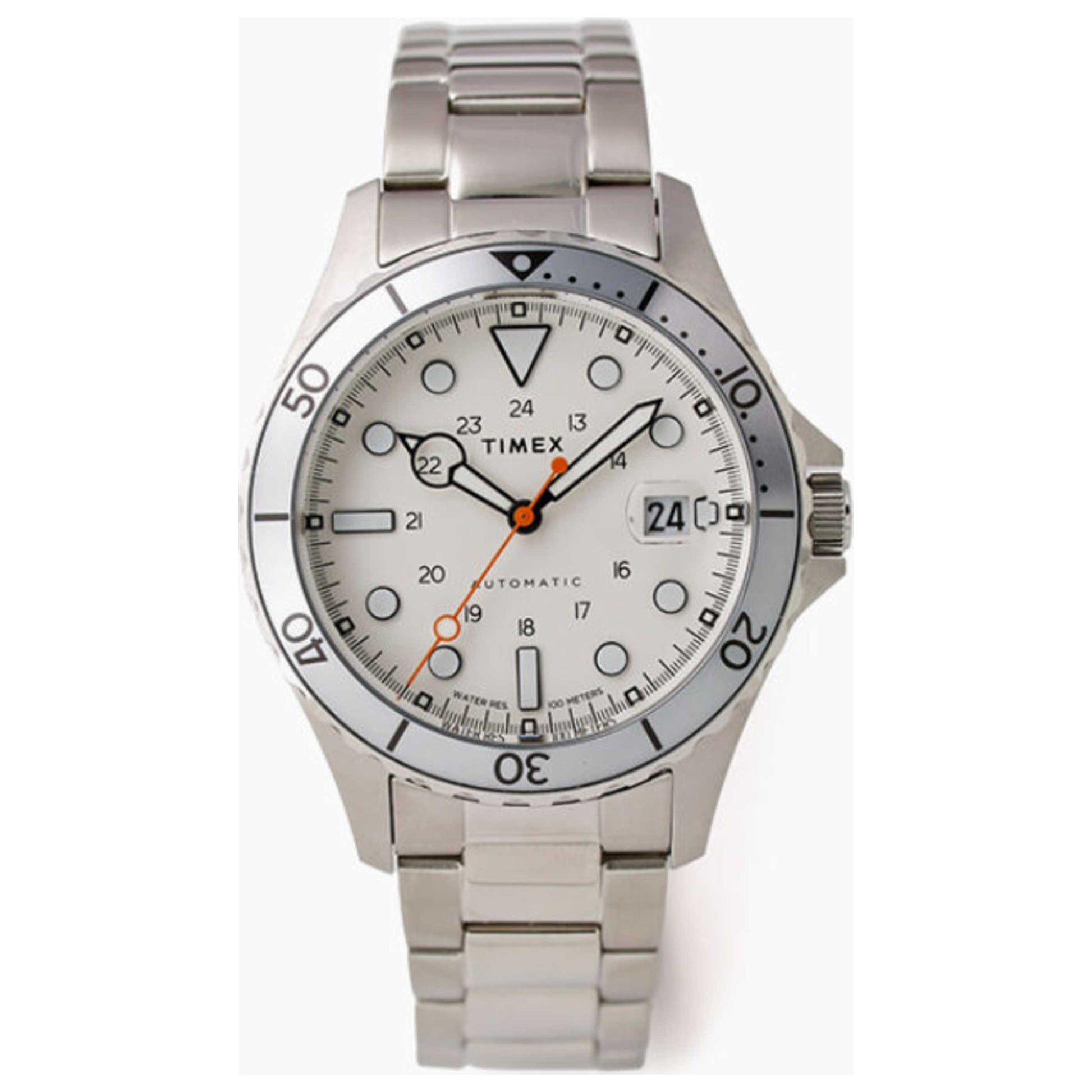 Front view of Timex Atlantis Navi Men's Automatic Watch TW2V37700